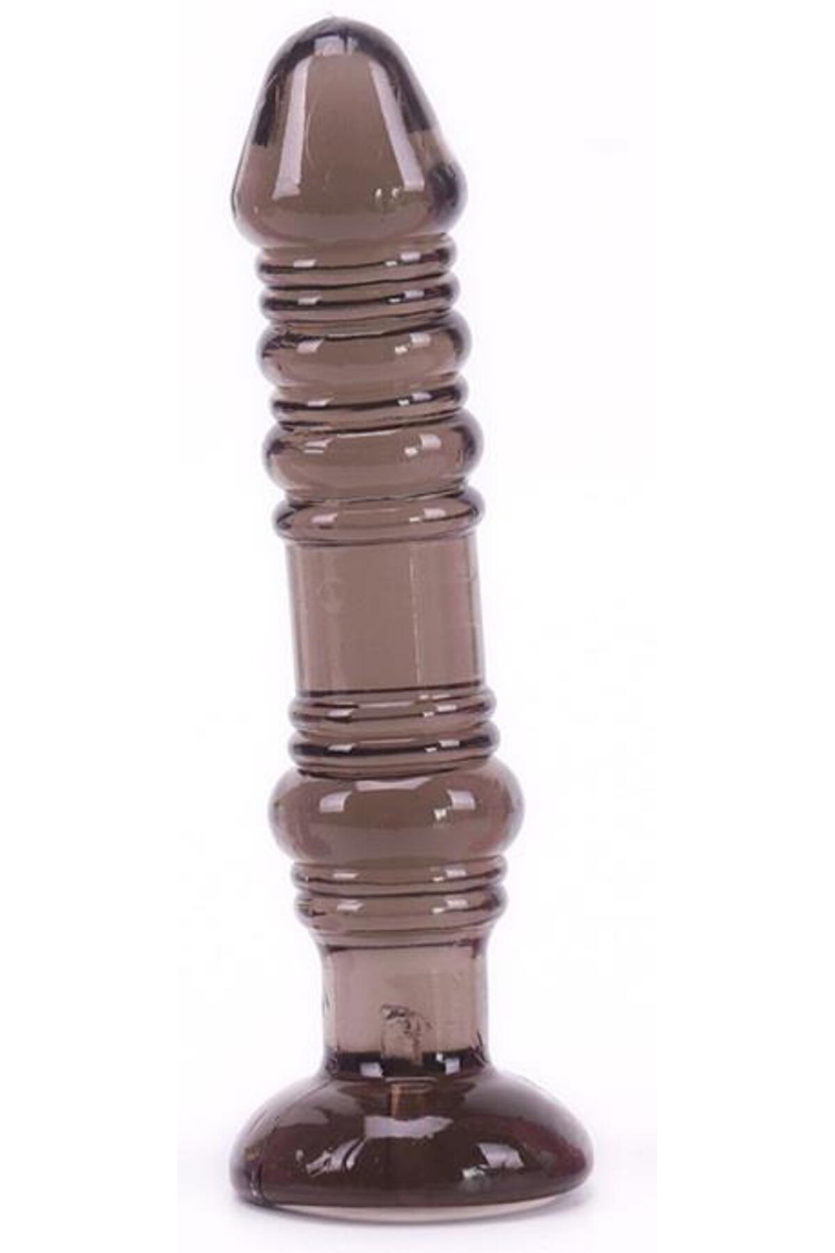 Lolita Shop 13 Cm Penis Görünümünde Boğumlu Esnek Jel Dokuda Anal Açıcı Alıştırıcı Genişletici Tıkaç Plug