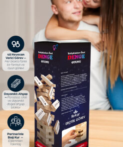 Alternative view of Rekze Erotik Denge (SEX) Oyunu - 48 Farklı Görev Ceza Gizli Kargo