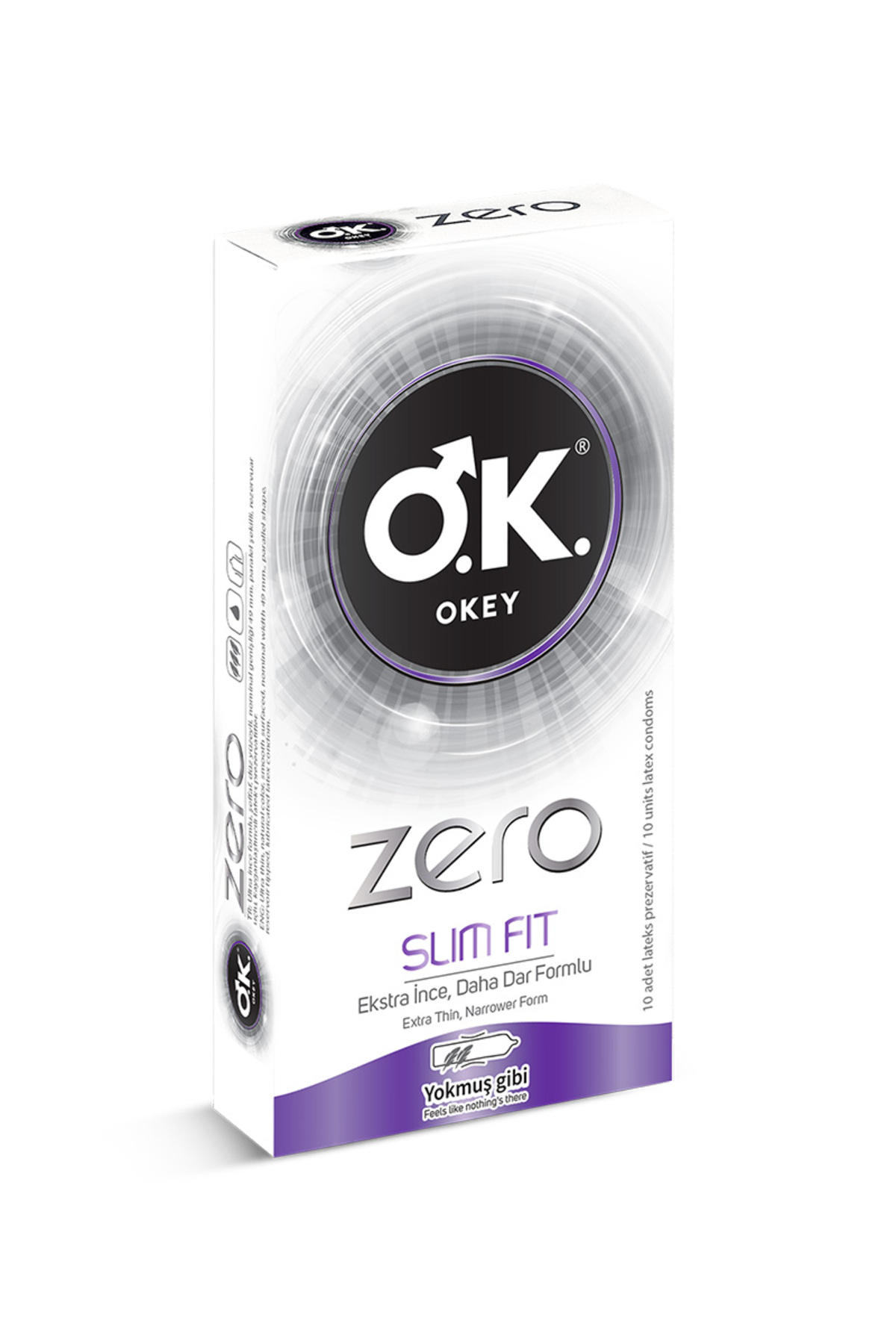 Okey Prezervatif Zero Slim Fit 10 Lu