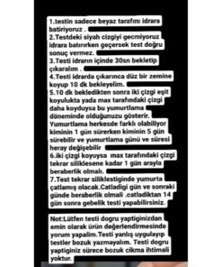 babyfast 30 Adet Ovulasyon 4 Adet Erken Gebelik Testi Hijyenik Strip Test-ce Sertifikalı - Görsel 3