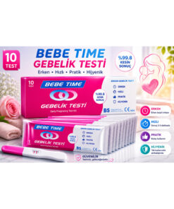 Alternative view of BEBE TIME GEBELİK TESTİ 10 ADET