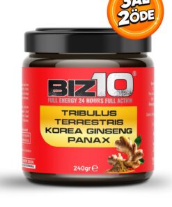 Biz10 Full Energy 24 Hours Full Action Biz10 Ginseng Atom Güç Kuvvet Macun Bitkisel Macunu Kavanoz 240 gr