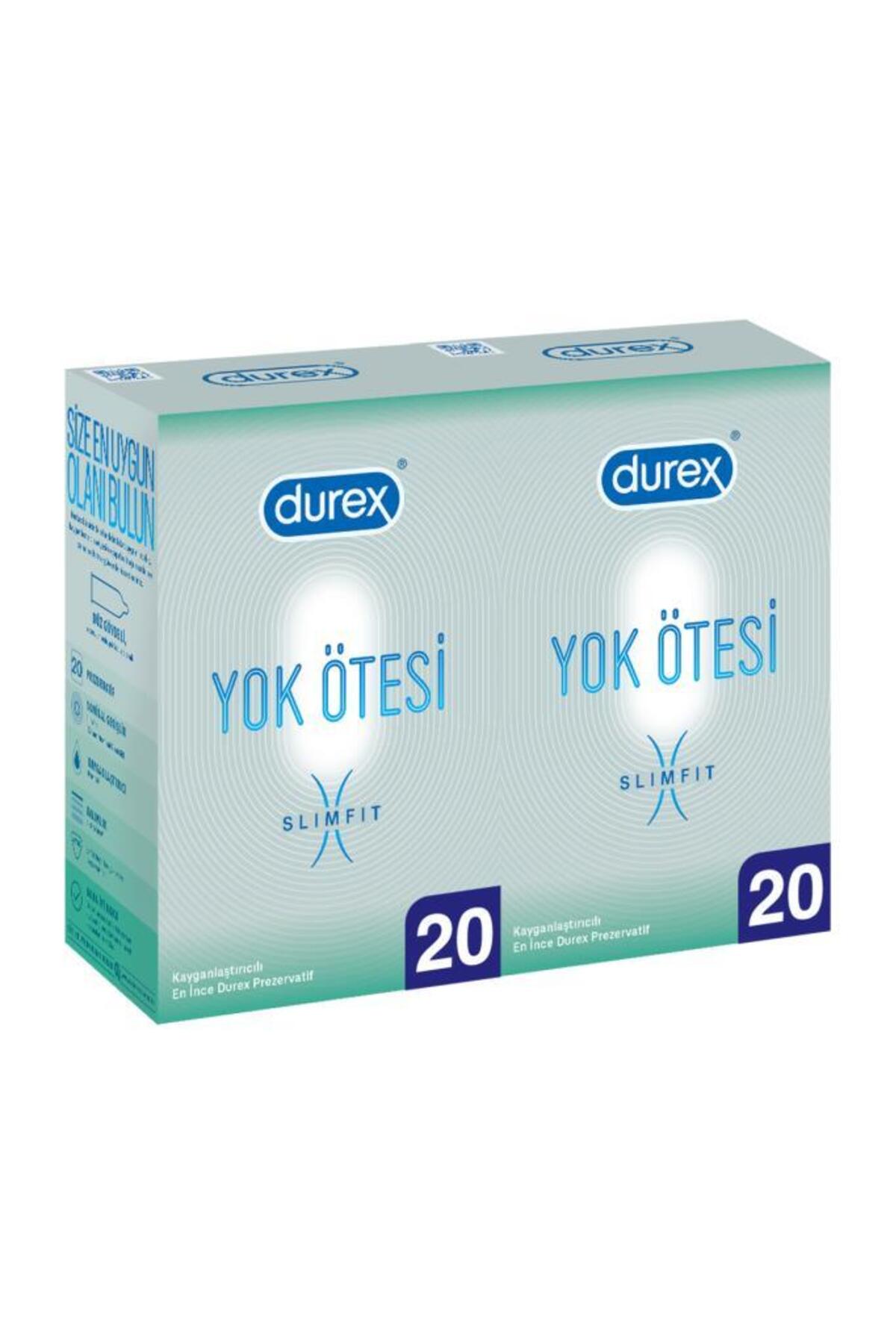 Durex Yok Ötesi Slim Fit 40lı