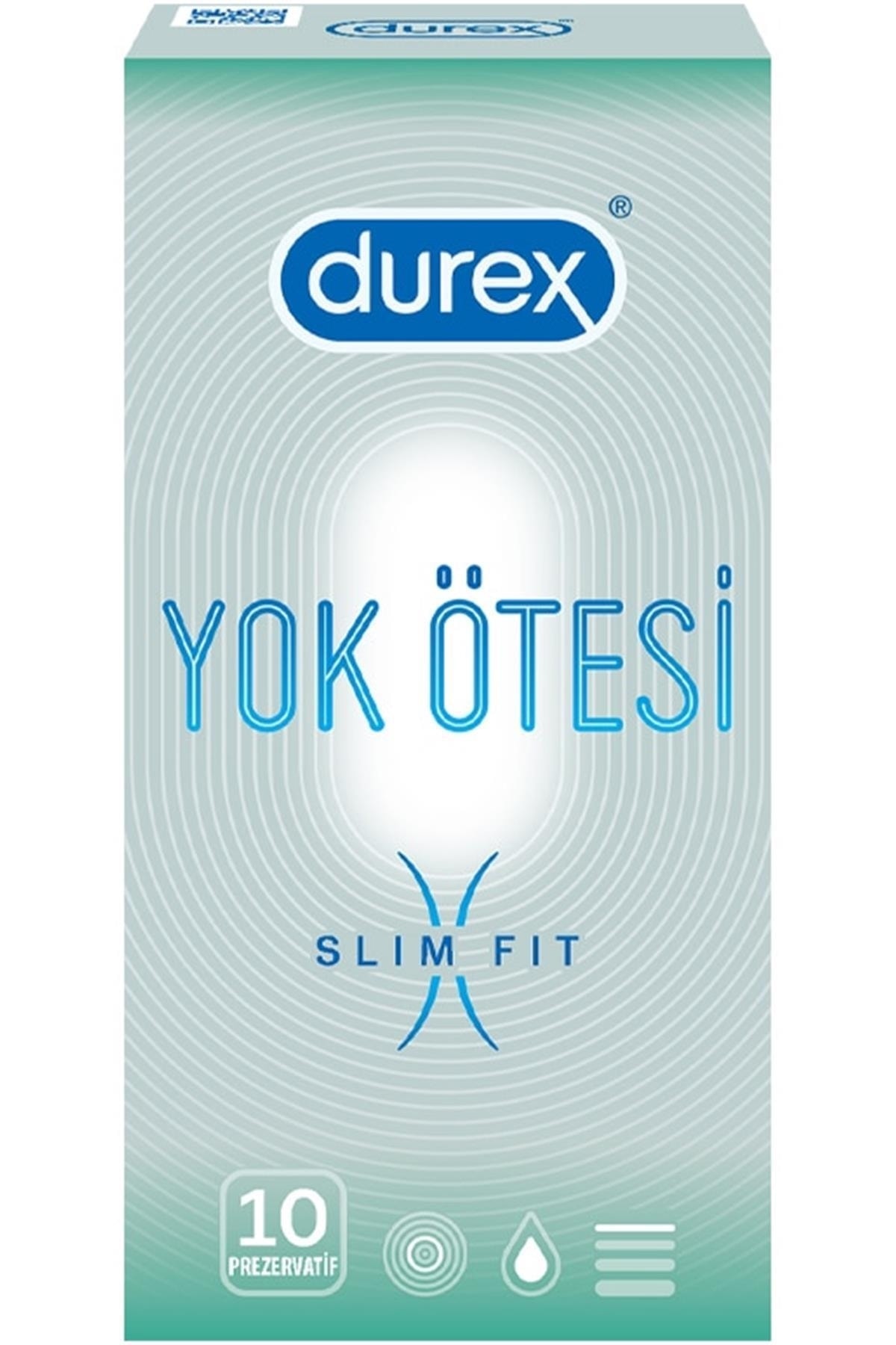 Durex Yok Ötesi Prezervatif Slim Fit 10'lu 5052197059786