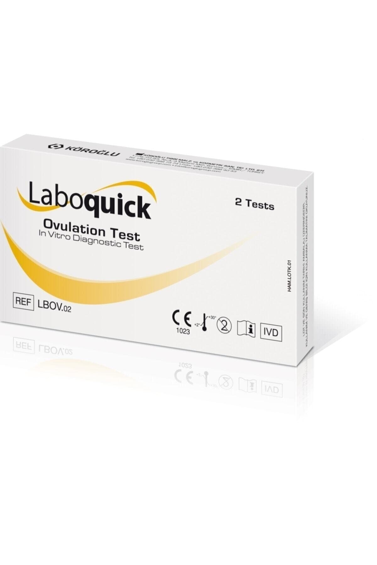Laboquick 4 Adet Ovulasyon Yumurtlama + 1 Gebelik Testi