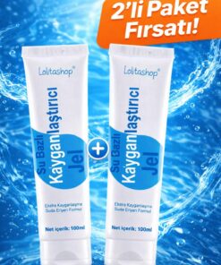 Lolita Shop 2'li Fırsat Paketi Su Bazlı Aromasız Kokusuz 200 ML Kaydırıcı Sade Ekstra Kayganlaştırıcı Jel Seti - Görsel 3