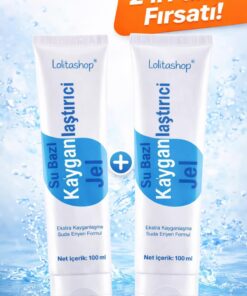 Alternative view of Lolita Shop 2'li Fırsat Paketi Su Bazlı Aromasız Kokusuz 200 ML Kaydırıcı Sade Ekstra Kayganlaştırıcı Jel Seti