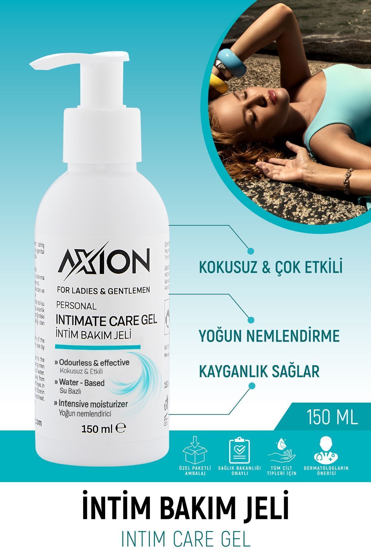 AXION KAYGANLAŞTIRICI AFRO DİZYAK ETKİLİ KOKUSUZ SAF SADE 150 ML