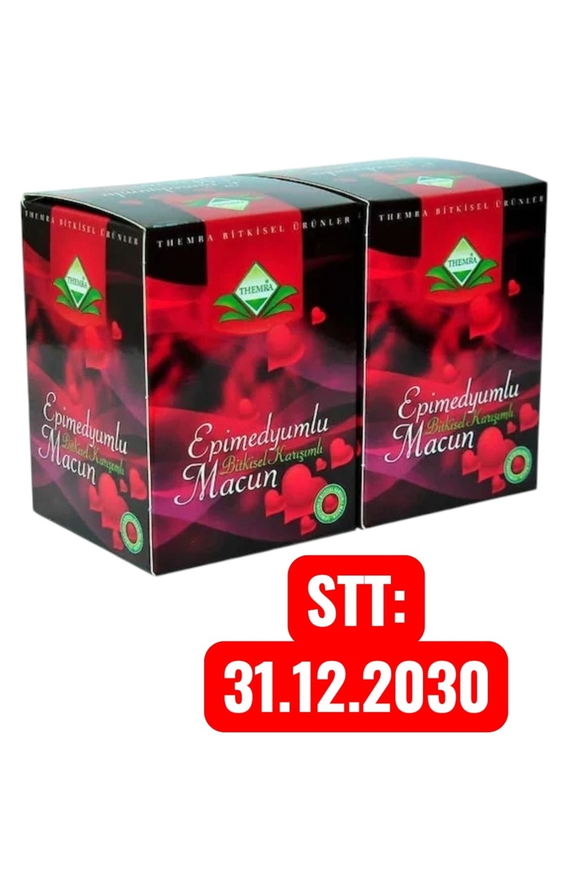 Themra Bal Ginsengli Bitkisel Karışımlı Mesir Epimedyümlü1 Kuvvet Macun 2 Adet 240 Gr
