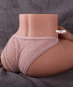 Erofoni Büyük Boy 3 KG Usb Şarjlı 28 CM Realistik 2 İşlevli Titreşimli Yapay Suni Vajina Kalça Mastürbatör - Görsel 3