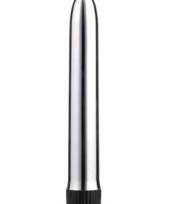 Lolita Shop Ayarlanabilir Güçlü Titreşimli Krom Kaplamalı Metal 18 Cm Uzunluğunda Orgazm Zevk Vibratörü