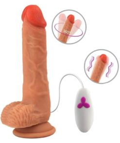 Alternative view of Do it Love 20 cm Titreşimli Vibratör Dildo Kumandalı Vantuzlu
