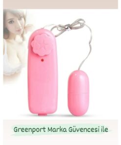 Greenport Titreşimli Yumurta Vibratör Anal Vajina Oyuncağı Fantezi Erotik Mastürbatör Erotik Shop