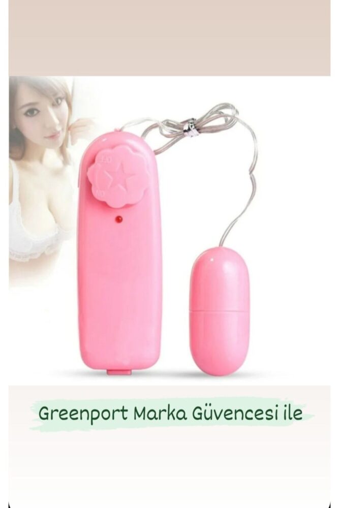 Greenport Titreşimli Yumurta Vibratör Anal Vajina Oyuncağı Fantezi Erotik Mastürbatör Erotik Shop