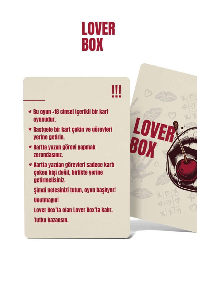 Zigzag Lover Box | Çiftlere Özel | +18 Kart Oyunu - Görsel 3