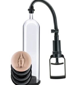 Agorshop İnce Tüplü Yedek Başlıklı Vajina Başlıklı Penis Pompası