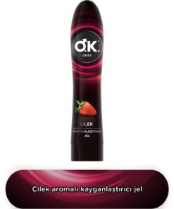 Okey Çilek Kayganlaştırıcı Jel 2'li Set 200 ml - Görsel 3