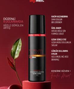 NQX PULL PROFESSIONAL XXL BigMen Premıum Erkeklere özel Bakım Kremi Dolgunluk His ve Dolgun Görünüm 60 Ml - Görsel 3