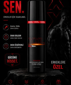NQX PULL PROFESSIONAL XXL BigMen Premıum Erkeklere özel Bakım Kremi Dolgunluk His ve Dolgun Görünüm 60 Ml