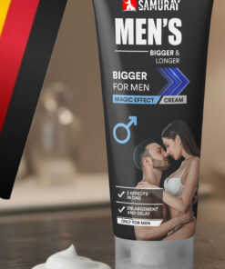 SAMURAY Alman Patentli Penis Büyütücülü Geciktiricili Krem