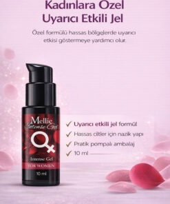 Mellie Professional Kadın Uya.rıcı ve Zevk Arttırıcı Premium Kalite Jel 10ml - Görsel 3