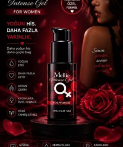 Mellie Professional Kadın Uya.rıcı ve Zevk Arttırıcı Premium Kalite Jel 10ml