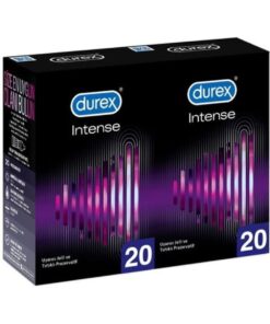Durex Intense Uyarıcı Prezervatif 20 Li X 2 Adet (40 LI AVANTAJ)