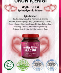 Gökçek Şifa Aşkı Sefa Macun 200 gr - Görsel 3