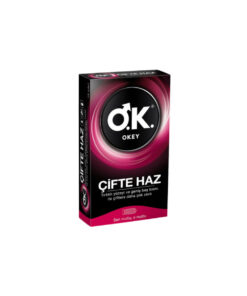 Okey Prezervatif Çifte Haz 10'lu