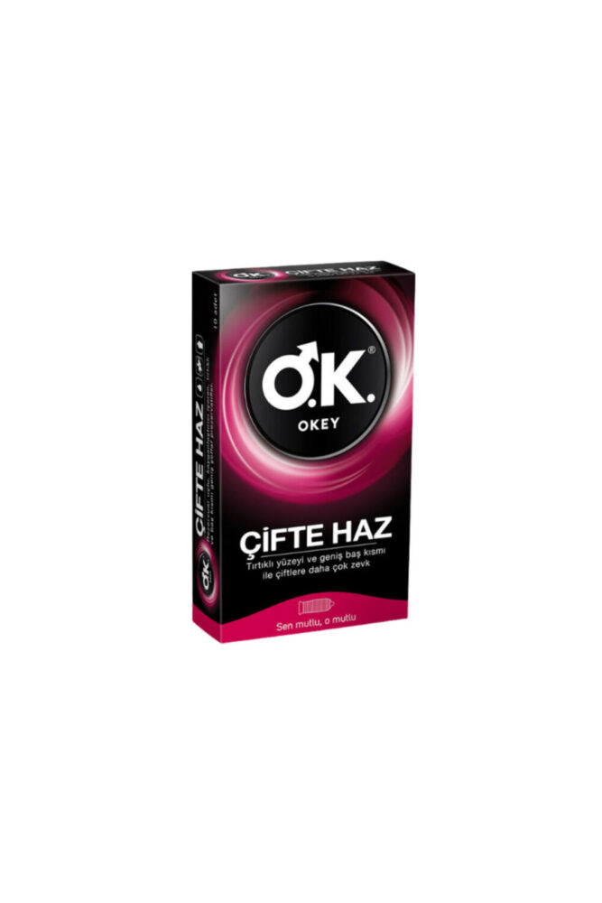 Okey Prezervatif Çifte Haz 10'lu