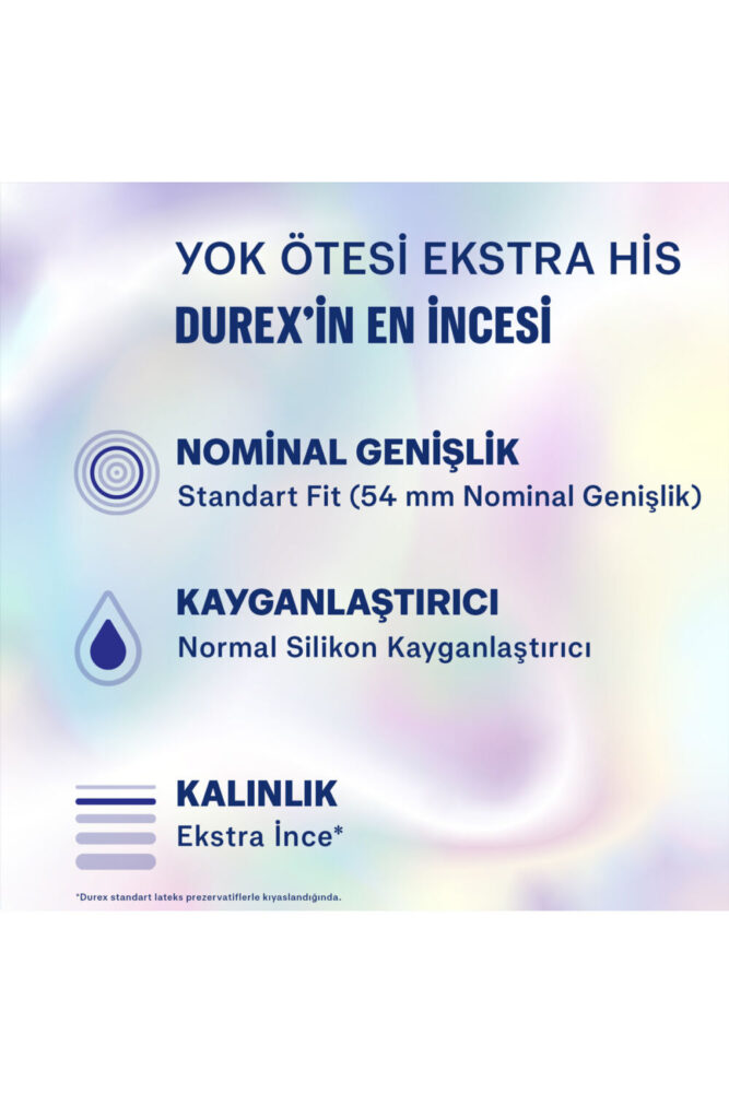 Durex Yok Ötesi Ekstra His 20'li İnce Prezervatif Avantaj Paketi - Görsel 2