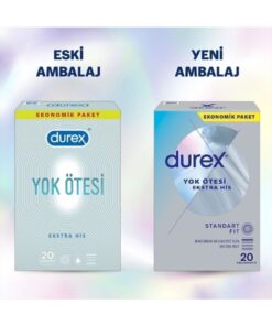 Durex Yok Ötesi Ekstra His 20'li İnce Prezervatif Avantaj Paketi - Görsel 3