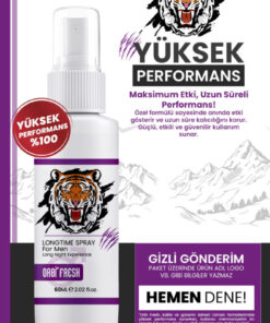 Alternative view of ORBIFRESH Long Time Extra Uzun Deneyim Sprey Ve Kayganlaştırıcı jel 2li set 60 ml