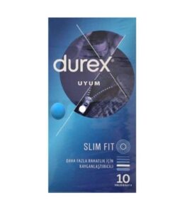 Durex Prezervatif Slim Fit Uyum 10'lu