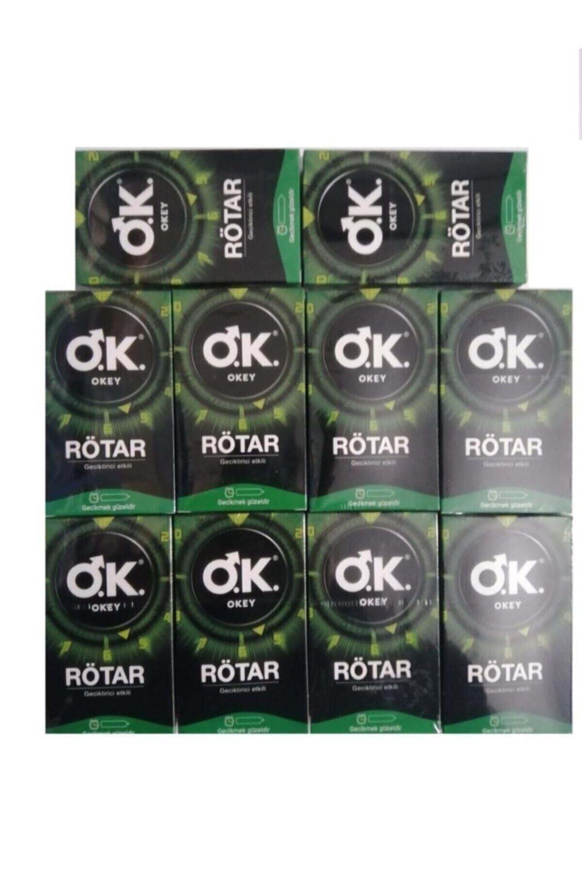 Okey Okey Prezervatif Rötar Etkili 10pk*10lu
