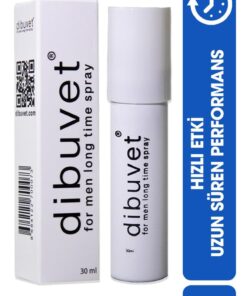 dibuvet For Men Time Sprey 30ml Kayganlaştırıcı Masaj Jeli Hediyeli