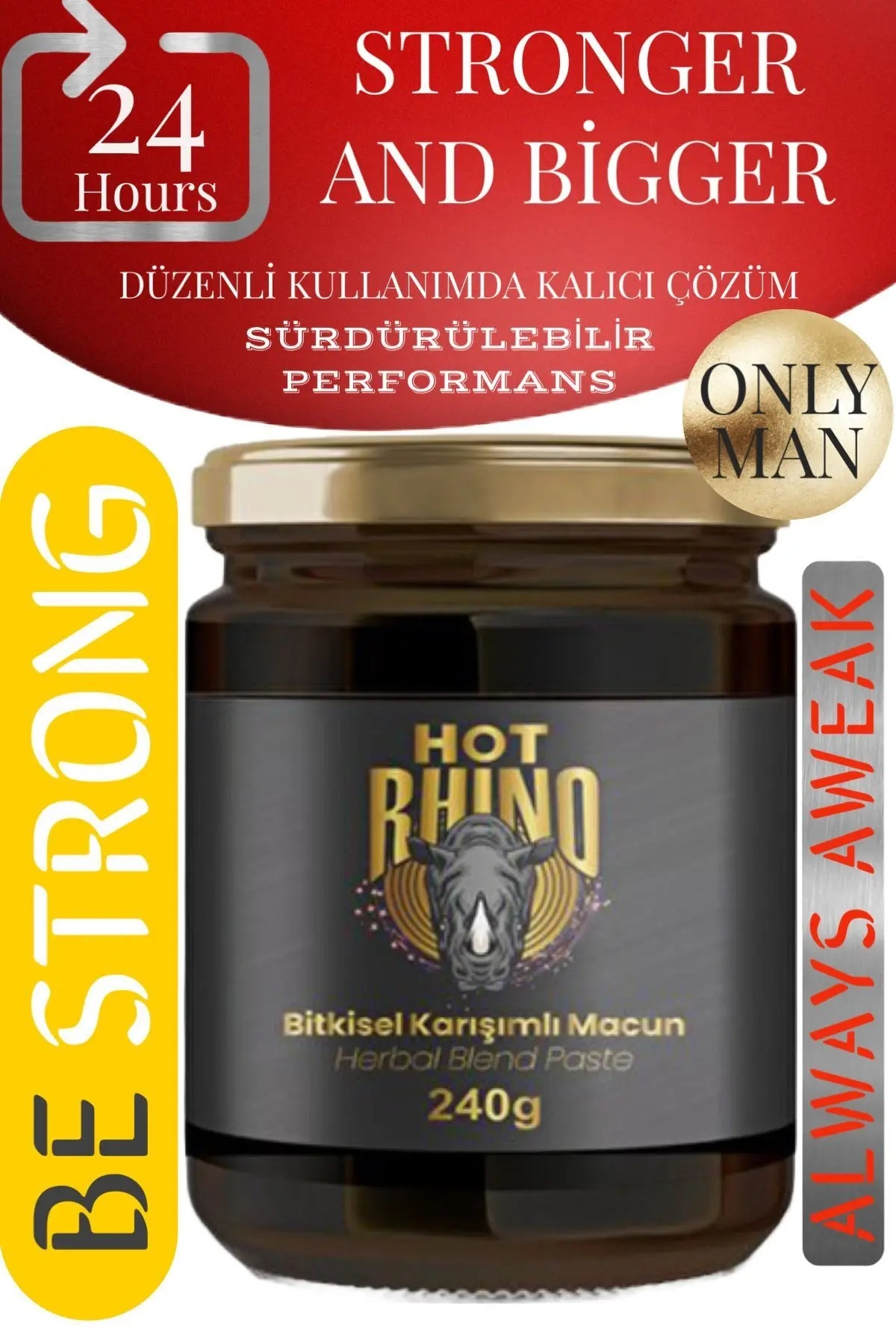 lotusmarkt Ginseng Çakşır Otu Ballı Pekmezli Atom Kuvvet Macun Gizli Gönderim Aynı Gün