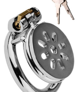 FEMSTAR Metal Sissy Flat Chastity Cage Paslanmaz Çelik Bekaret Esaret Kafesi Fantezi Penis Kilidi