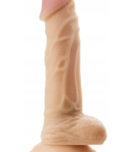 Alternative view of Lolita Shop Gerçekçi Soft Et Dokusunda 20 Cm Güçlü Vantuzlu Testisli Dildo Birebir Ten Hissiyatı Realistik Penis