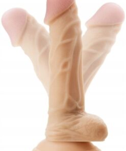 Lolita Shop Gerçekçi Soft Et Dokusunda 20 Cm Güçlü Vantuzlu Testisli Dildo Birebir Ten Hissiyatı Realistik Penis