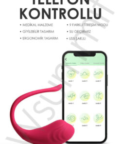 Wsummıt 01 Telefon Kontrollü Şarjlı Giyilebilir G Nokta Ve Klitoris Uyarıcı Titreşimli Sessiz Mini Vibratör