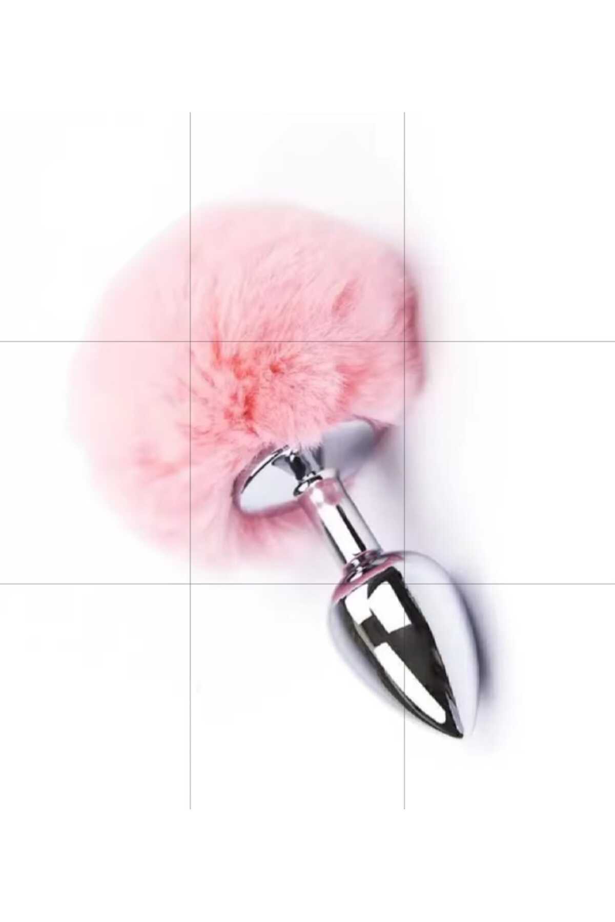 Greenport Anal Tıkaç Plug Tavşan Kuyruk Ponpon Vajina Mastürbatör Fantezi Penis Oyuncak Erotik Shop.