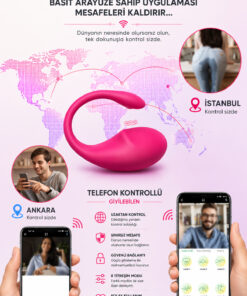 Alternative view of Wsummıt Telefon Kontrollü Şarjlı G Nokta Ve Klitoris Uyarıcı Titreşimli Sessiz Giyilebilir Vibratör