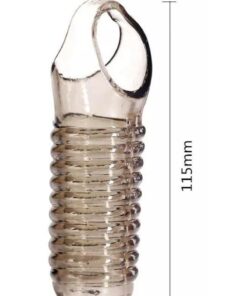 Lolita Shop Gövde Testis Tutacaklı Yarım Penis Kılıfı Ultra Yumuşak G Noktası Uyarıcı Ve Dildo Halkası - Görsel 3