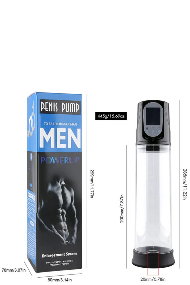 Do it Love Full Otomatik Süper Vakum Penis Pompası - Şarjlı - Ayarlanabilir Emiş Gücü - Görsel 2