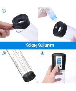 Do it Love Full Otomatik Süper Vakum Penis Pompası - Şarjlı - Ayarlanabilir Emiş Gücü - Görsel 3
