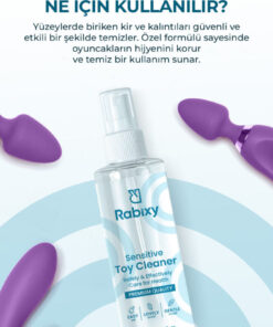 Alternative view of Rabixy Mastürbatör Vibratör Cinsel Oyuncak Temizleyici Solüsyon Toy Cleaner