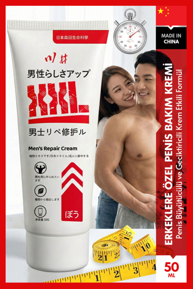 Love Power Çin Mucizesi XXL Erkeklere Özel Penis Büyütücülü ve Geciktiricili Krem 50ml