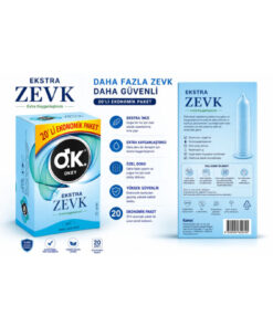 Okey Marka: Okey Ekstra Zevk 20'li Ekonomik Paket Ekstra Kayganlaştırıcılı Kategori: Dekoratif Ürünler