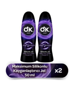 Okey Maximum Silikonlu Kayganlaştırıcı Jel 50 ml 2'li